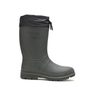  Forester Insulated + Waterproof Rubber Snow Boots, Snow Boots 8 Khaki/Black - Image 1 of 4