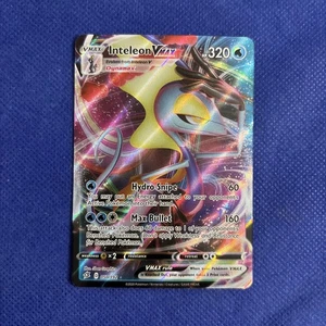 Inteleon Vmax 050/192 Near Mint Holo Pokémon Card - Picture 1 of 3