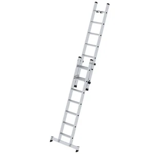 Stufen-Schiebeleiter 2-teilig mit nivello-Traverse ohne clip-step R13 Anzahl - Bild 1 von 8