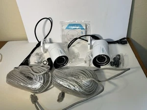 Lot Of 2 Reolink RLC-410 5MP Bullet PoE Security Cameras Night Vision Open Box - Picture 1 of 12