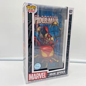 Funko Pop Comic Cover Iron Spider #67 Marvel Figur Display Target Exclusive OVP - Bild 1 von 8