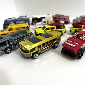 Hot Wheels Maisto Matchbox mixed die cast lot 18 Service Utility Vehicles - Picture 1 of 13