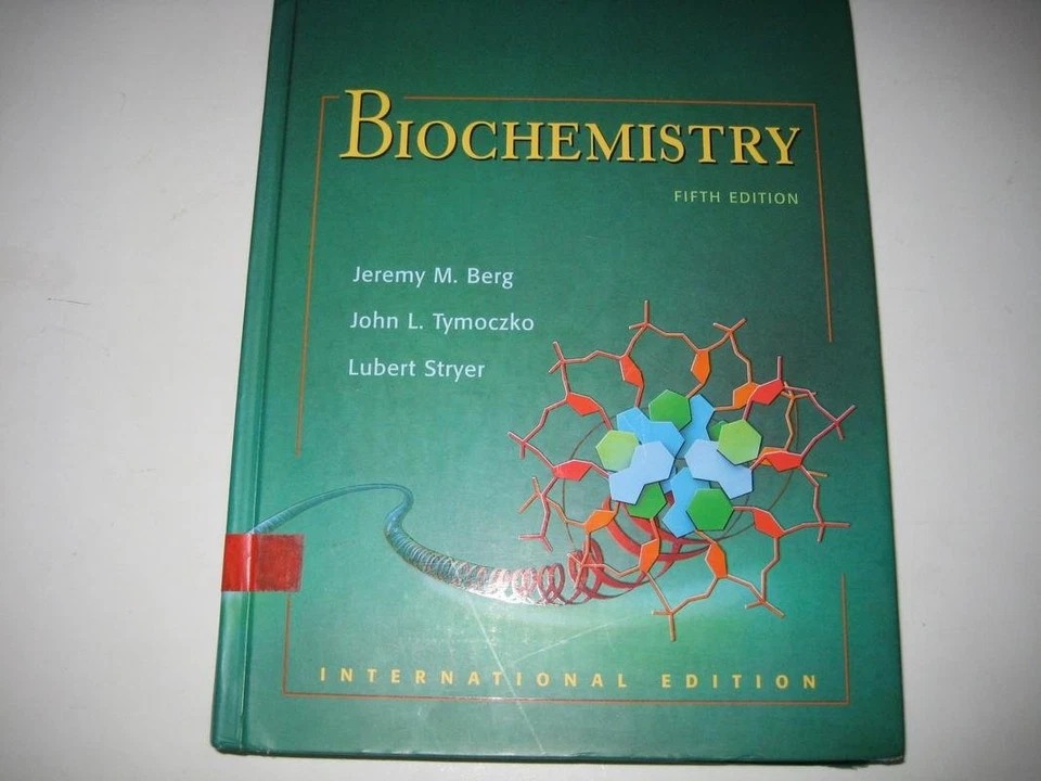 Biochemistry, Fifth Edition: International Version (hardcover) by Berg - Image 1 of 1