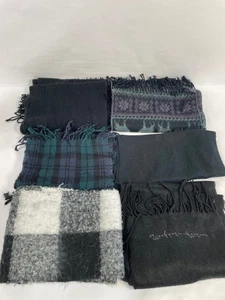6 Stück - verschiedene Herren Fransenschals, verschiedene Marken, Farben, Größen - Bild 1 von 13