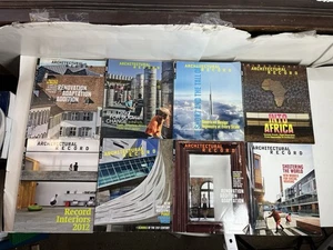 Architectural Record Magazine Lot Of 8 Mixed Issues 2012/ 2013 - Picture 1 of 10