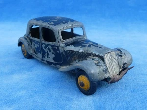 RARE ! DINKY TOYS 1:43 CITROEN 11BL N° 24N TRACTION AVANT - A REPARER To repair - Foto 1 di 7