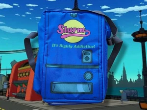 2017 Loot Crate DX exklusive Futurama Slurm isolierte Kühltasche für 12 Dosen - Bild 1 von 7