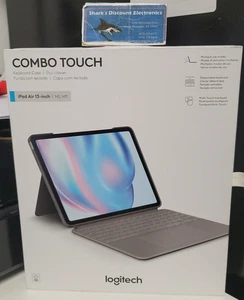 Logitech Combo Touch Keyboard Case iPad Air 13-inch (M2 M3 chip) Trackpad  - Picture 1 of 3