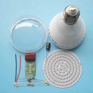 Electronics Soldering Practice Circuit Board Kit - LED Energy-Saving Lamp - Picture 1 of 2