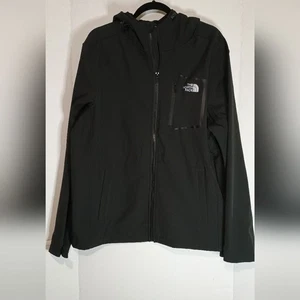The North Face Men's Black Mountain Athletic Softshell Hoodie Jacket Size XL - Picture 1 of 6