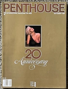 Penthouse Magazine 20th Anniversary Edition from September 1989 with Poster - Picture 1 of 1
