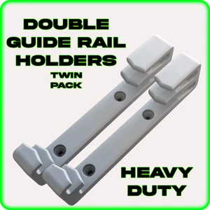 HEAVY DUTY Guide Rail Plunge Slot In Mounting Wall Brackets Storage FESTOOL - Picture 1 of 6