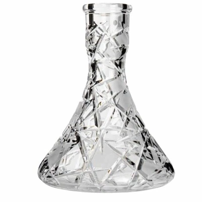 Caesar Crystal Cone - Mars - Clear - Shisha - Wasserpfeife - Ersatzglas - Bild 1 von 2