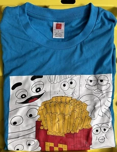 McDonald's 2024 COLLECTOR'S EDITION Promotional Crew T-Shirt Size L - Picture 1 of 3