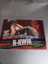 2001 Fleer WWF Wrestlemania K-Kwik Championship Gold
