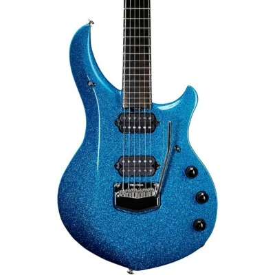 Ernie Ball Music Man BFR Majesty Electric Guitar Marine Blue Sparkle - Image 1 of 2