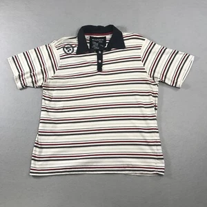 Camisa Quiksilver para Hombre Polo XL Blanca Estilo SS # 108825 100% Algodón Bordada - Imagen 1 de 13