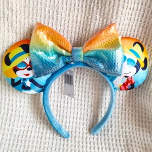 Disney * Resort Urlaub Kreuzfahrt Linie Hut Minnie Mickey Ohren Schleife Stirnband US-VERSAND - Bild 1 von 7