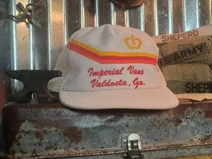Vintage Imperial Vans Valdosta Georgia Trucker Mesh Snapback Hat Dealership, USA - Picture 1 of 13