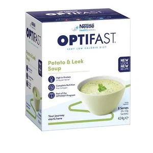 Optifast VLCD Soup Potato & Leek 8x53g - Picture 1 of 2