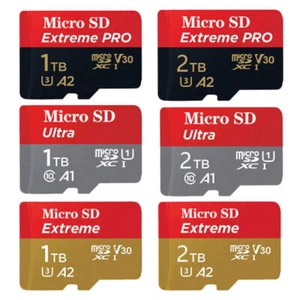2TB 1TB Extreme Pro Ultra Extreme Memory Card Micro SD Card micro SDXC Class10 - Picture 1 of 16