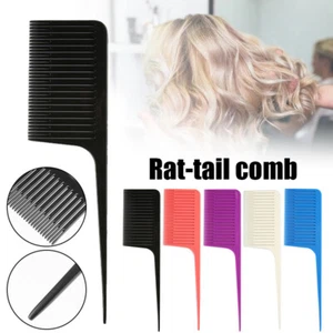 One-Way Hair Highlighting Comb Highlight Comb Weaving Foiling Comb Styling Hair - Picture 1 of 17