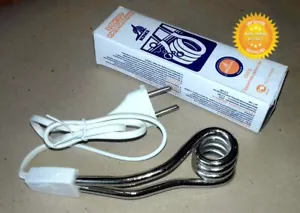 500W Water Heater Portable Electric Liquid Immersion Element Boiler Travel 220V - Picture 1 of 7