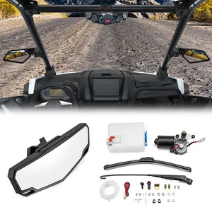 Motor limpiaparabrisas eléctrico WEISEN y espejo retrovisor central para Polaris RZR Pro R/R 4 - Imagen 1 de 14