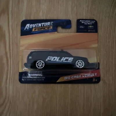 2023 ADVENTURE FORCE - 2001 Chevy Suburban Police Car - MAISTO Diecast - Image 1 of 2