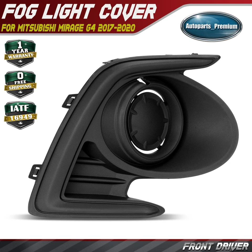 Cubierta de luz antiniebla delantera izquierda para Mitsubishi Mirage G4 2017-2020 sedán 4 puertas Foto 1 de 4