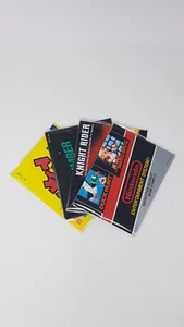 100 PCS NINTENDO NES MANUAL RESEALABLE PLASTIC BAG SLEEVES - Picture 1 of 1