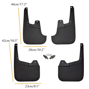 4x Mud Flaps For Holden Colorado RG 7 Isuzu Dmax Splash Guards Mudguards Mudflap - Picture 1 of 6