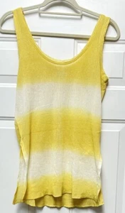 Free People We The Free Size SMALL Tank gestreift gelb weiß - Bild 1 von 4