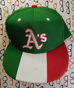 MLB Oakland Athletics A's Italian Heritage Night 2016 Rare Giveaway Snapback Cap - Picture 1 of 4