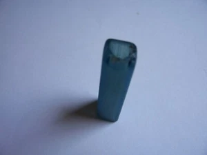 Antique Drawn Blue Cadiz Nueva Bead - Picture 1 of 9