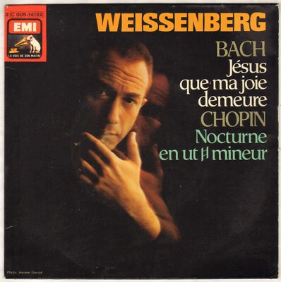 ALEXIS WEISSENBERG, BACH / CHOPIN, PIANO SOLO SP 1976 VSM 2C005-14122 - Photo 1/4