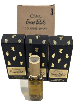 Spray de colonia Ciara Femme Fatale 3 x 0,45 OZ para mujer leer lista nuevo en caja-3 piezas Foto 1 de 3