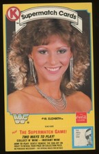 1987 Elizabeth Circle K Supermatch WWF Wrestling Card *SCRATCHED* 
