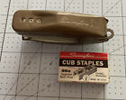 Vintage Swingline Cub Plier Hand Stapler Brown & Box Of Staples Long Island, Ny