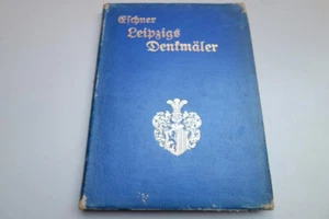 Monumentos de Leipzig 1910 monumento placa conmemorativa Denkstein Eschner ciudad de Leipzig - Imagen 1 de 4