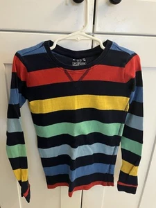 Primary Striped Long Sleeved PJ Top - Picture 1 of 1