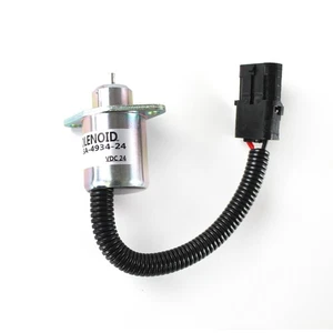 Fuel Shutdown Solenoid 2848A275 SA-4934-12 1457906 2848A279 For Perkins Hyster - Picture 1 of 10