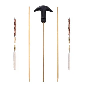 Rifle Barrel Cleaning Kit .177 .22 Cal Bore Brush Rod Set - Picture 1 of 6