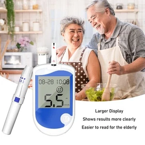 Glucometer Kit High Stability Fast & Less Painful Testing - Imagen 1 de 12