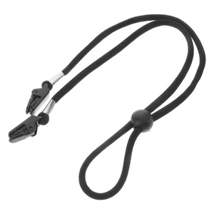 Cappello Corda Antivento Cinghia Anti-Smarrimento Flessibile Mento Cord Cap Fermo Clip - Foto 1 di 12