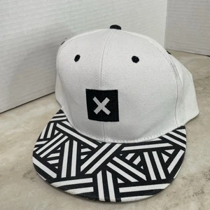 Truth Finish It Hat Cap Snapback White Black Anti-Smoking Embroidered X - Picture 1 of 3