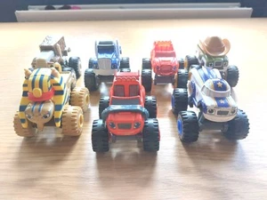 Blaze And The Monster Machines 7 x Vehicles Diecast Bundle Sphinx, Gasquatch +.. - Picture 1 of 7
