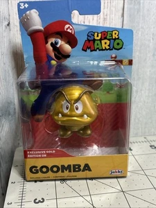Jakks Super Mario Gold Goomba Figure - Rare! - Picture 1 of 13