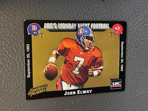 Fútbol americano John Elway #10 Denver Broncos 1993 lleno de acción - Imagen 1 de 2