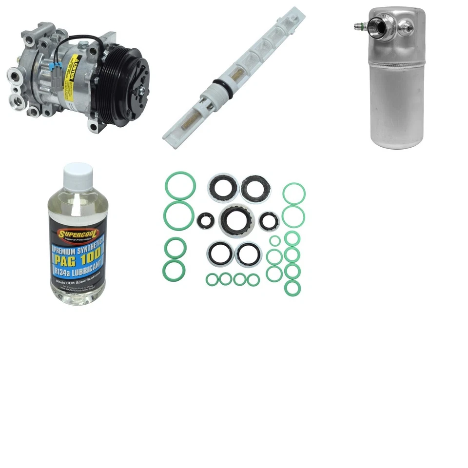 Kit de compresor de aire acondicionado para GMC Sonoma 1996-1998 4,3 L V6 UAC 1997 Foto 1 de 1